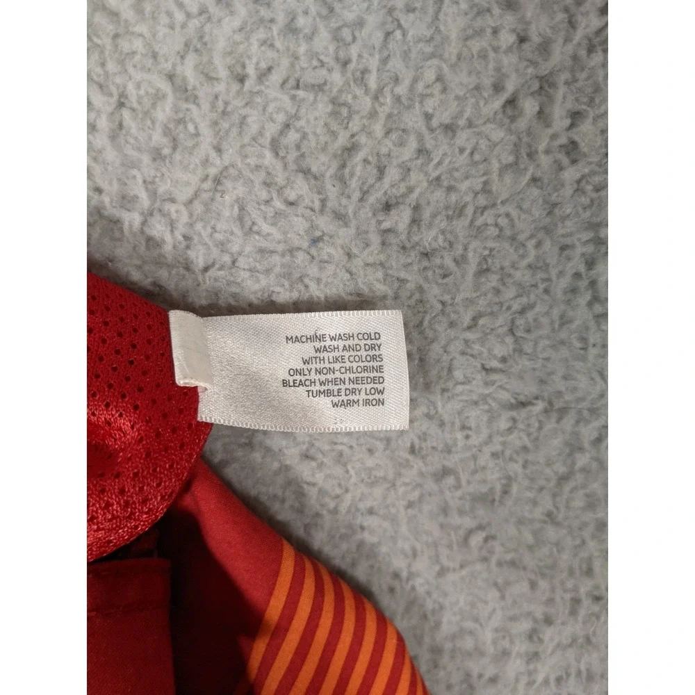Old Navy Swim Board Shorts Mens M Red Orange Tropical Beach Surfer Y2K Skater
